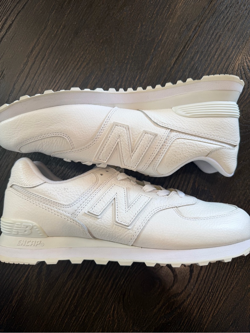 New Balance 574 K191(white) size 10 Comme DES Garçons